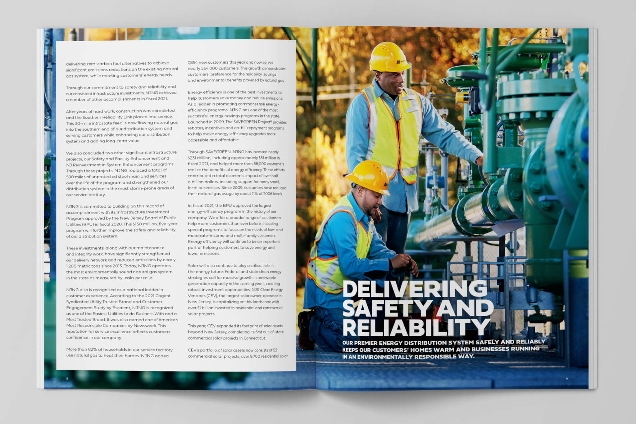 New Jersey Resources Report — Decker Design — Annual Report