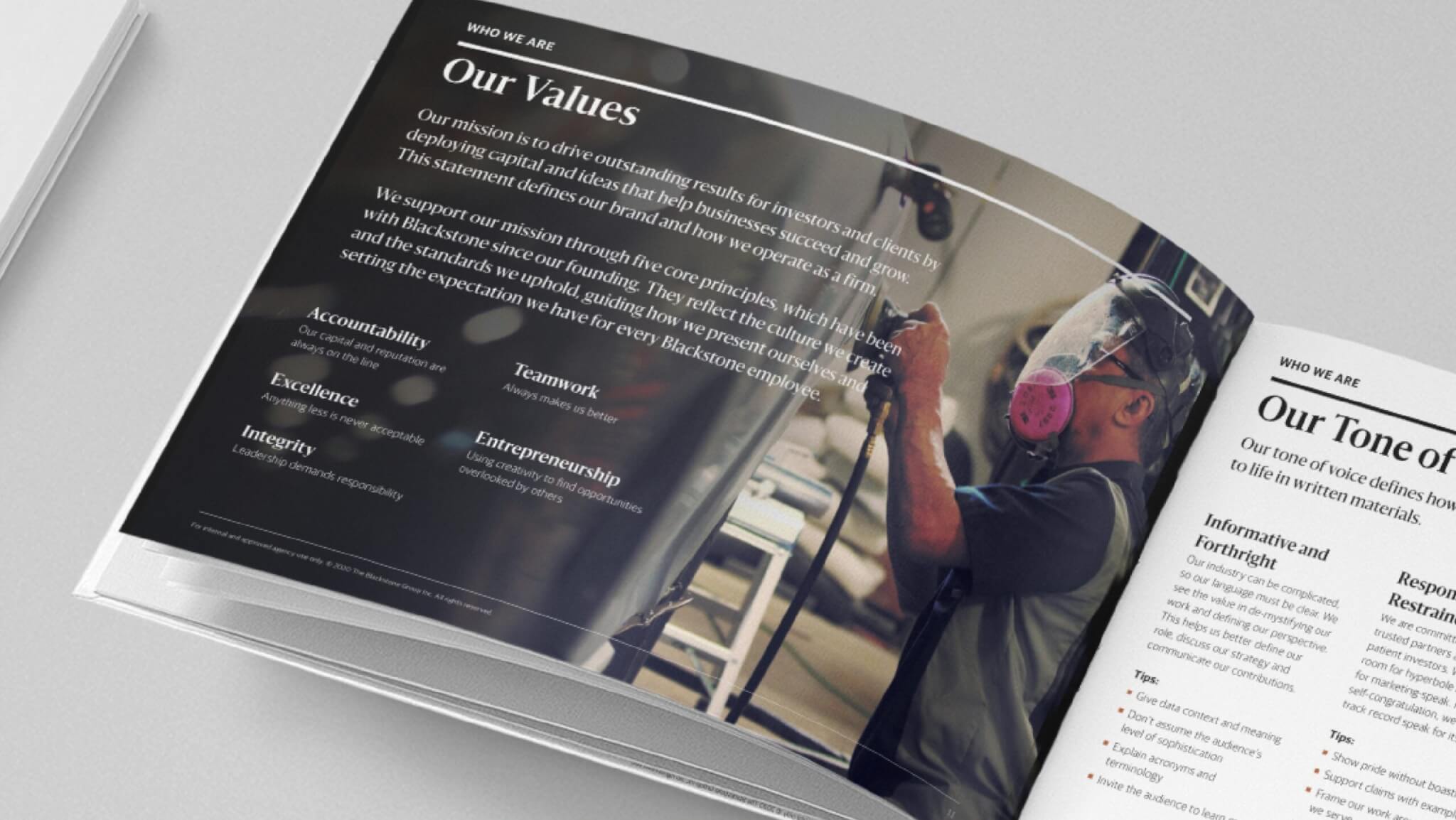 Decker Design Blackstone Brand Identity Our Values 6 Decker Design